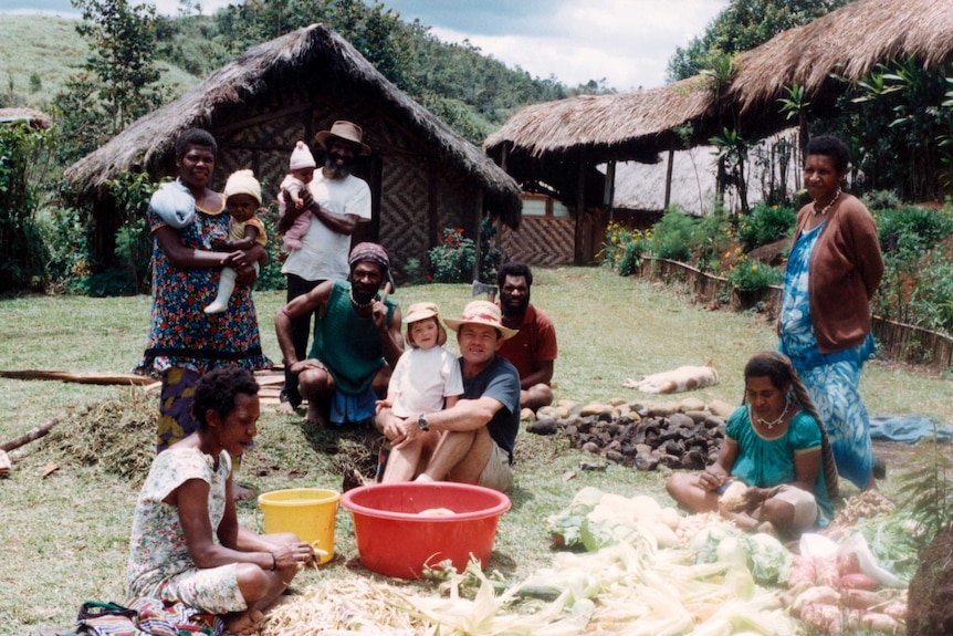 Bob Connolly in Papua New Guinea.