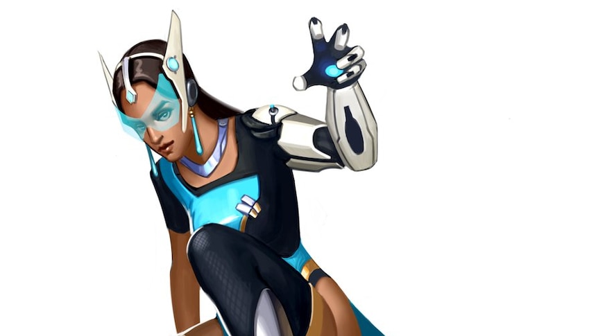 Symmetra from the video game Overwatch