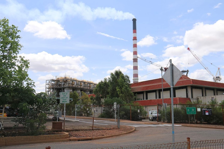 Glencore's Mount Isa mine front office in north-west Queensland in February 2017