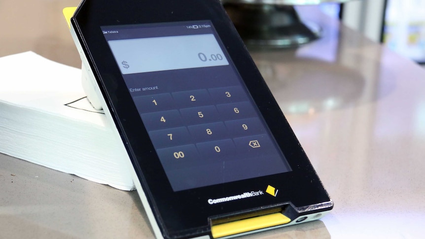 A Commonwealth Bank 'Albert' EFTPOS machine