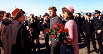 JFK and Jackie on the day of the assassination.