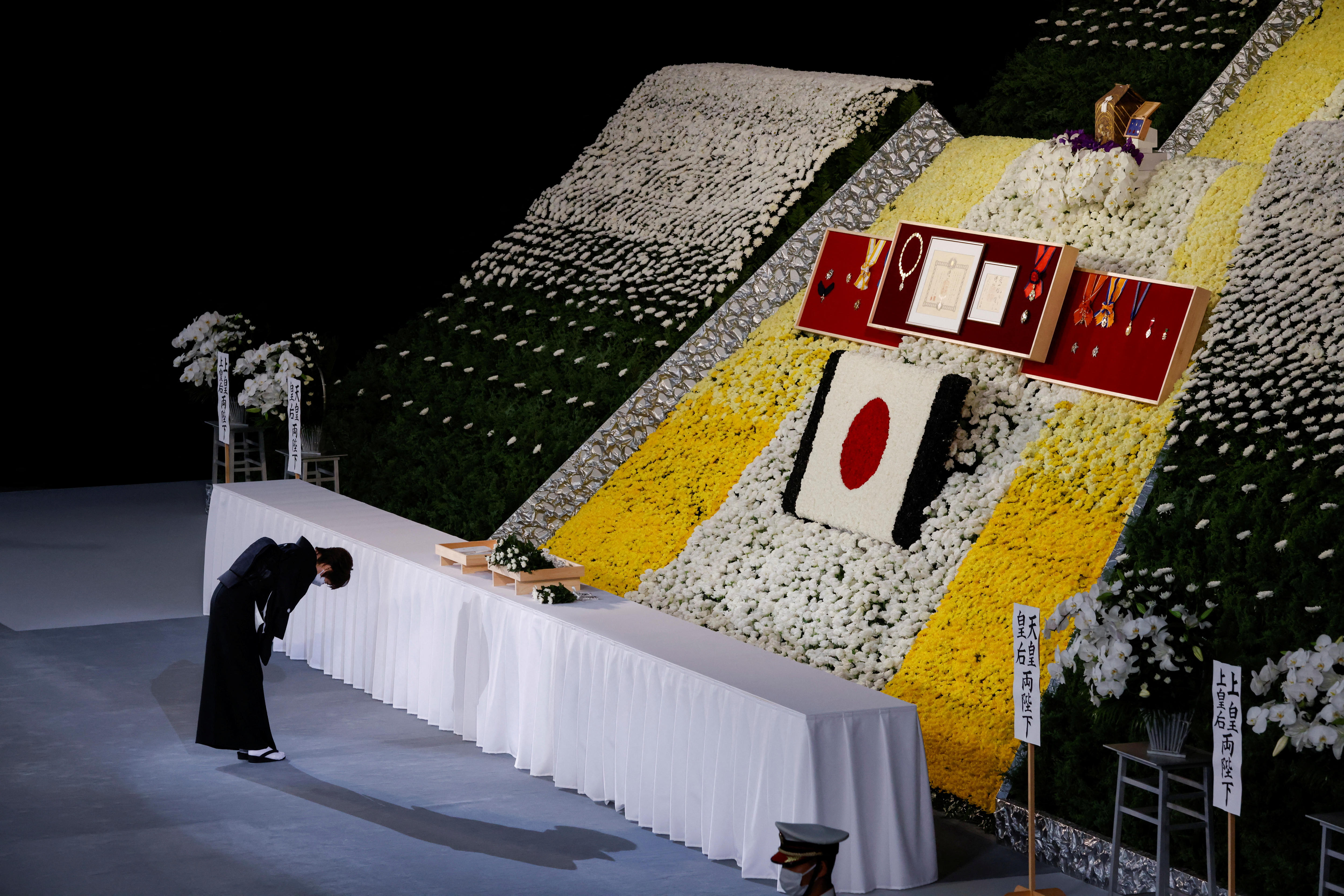 Japan holds state funeral for assassinated former leader Shinzo Abe