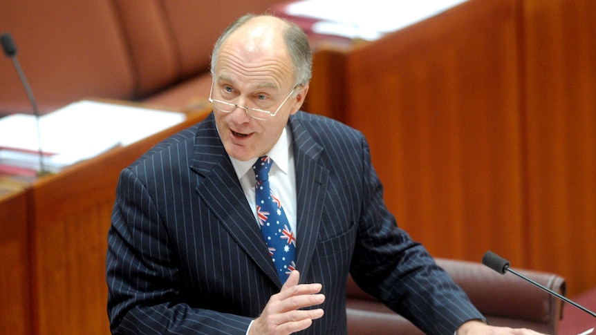 Eric Abetz giving speech in Senate, June 24 2013