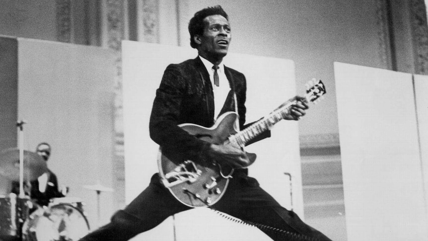 Chuck Berry performs in the 1960s. (Photo: Facebook/Chuck Berry)