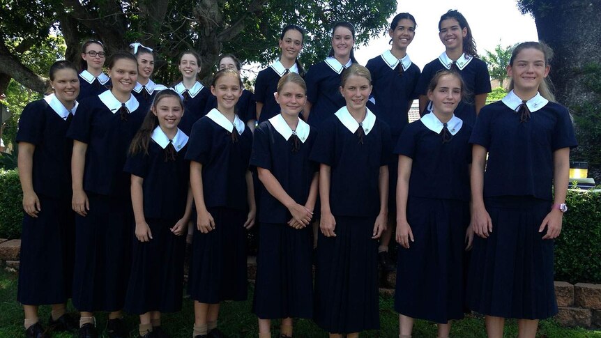 Eight sets of twins will be attending St Margaret's in Brisbane this year