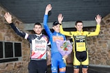 Top three after Tour of Tasmania stage 1
