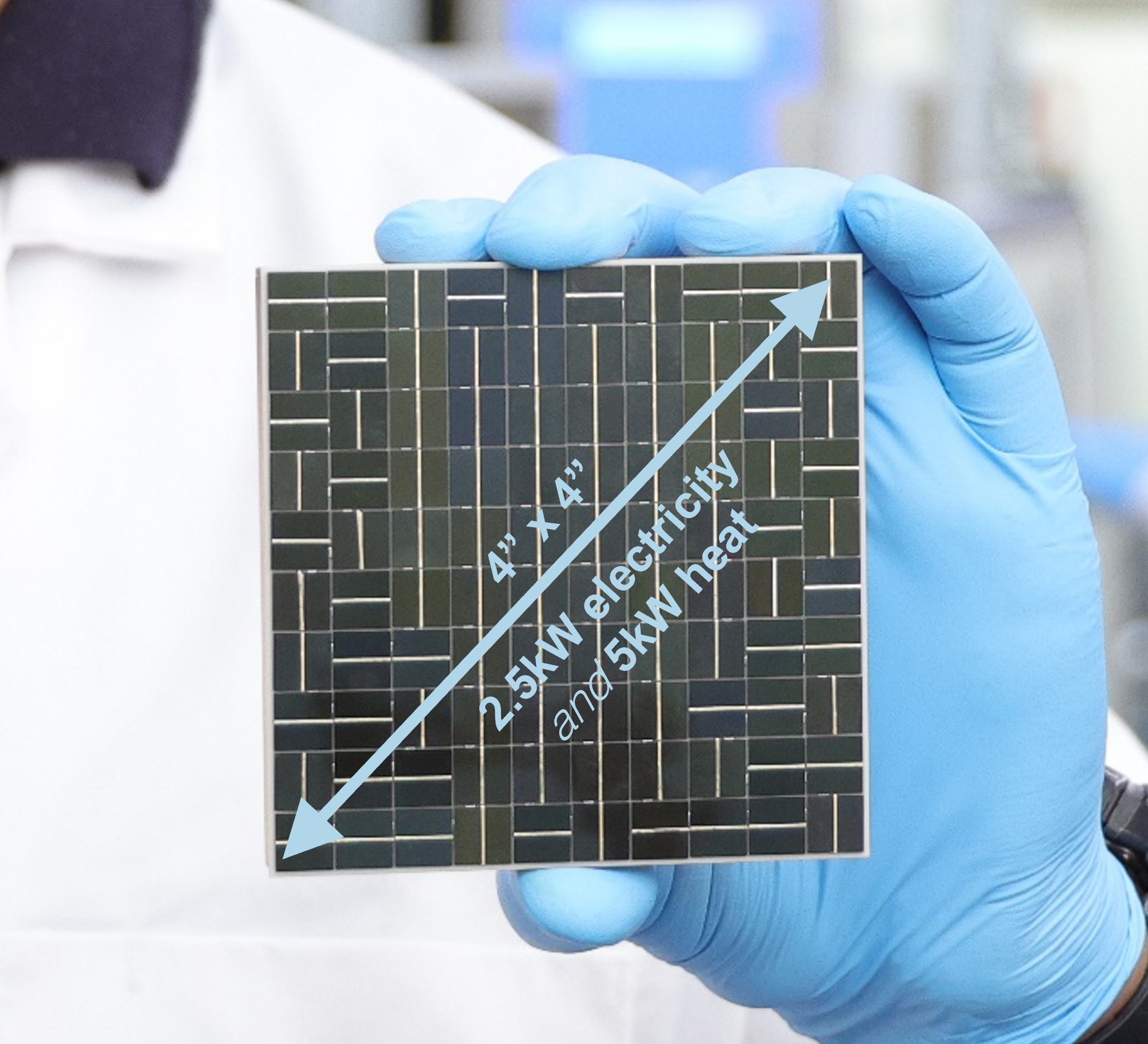 A high-efficiency solar module used by RayGen