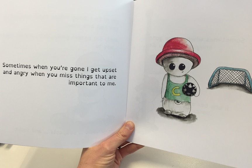 Page from the children's book Sometimes.