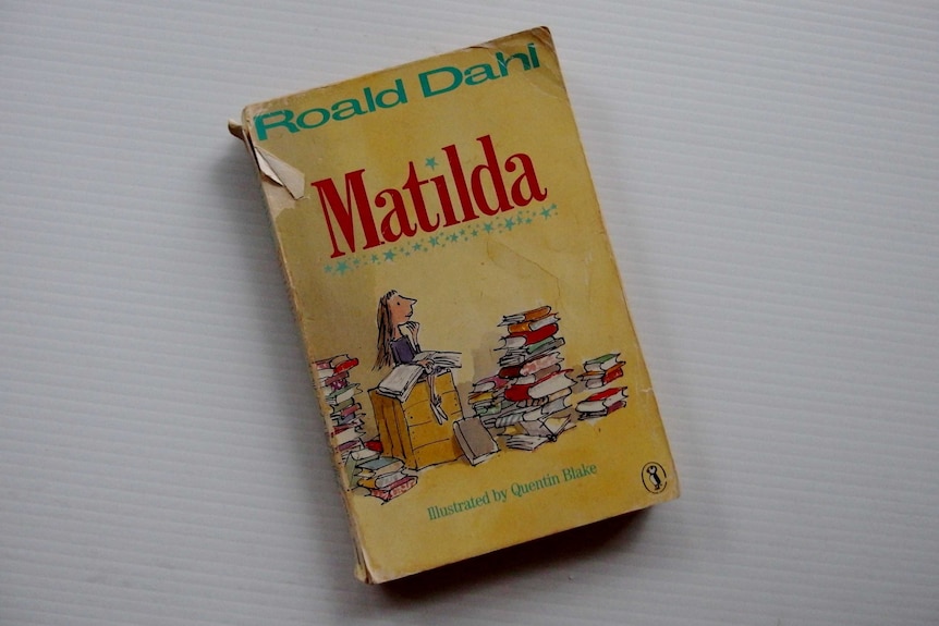 A copy of Roald Dahl's Matilda