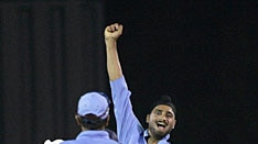 Singh took 3-35 in the unexpected victory over the West Indies.