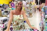 Single mum Alanah Loadsman shopping at Mr Toys Toyworld at Burleigh Waters on Queensland's Gold Coast.