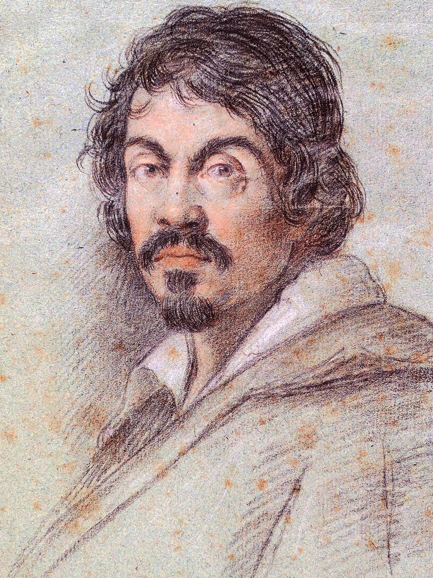 Portrait of Michelangelo Merisi da Caravaggio.