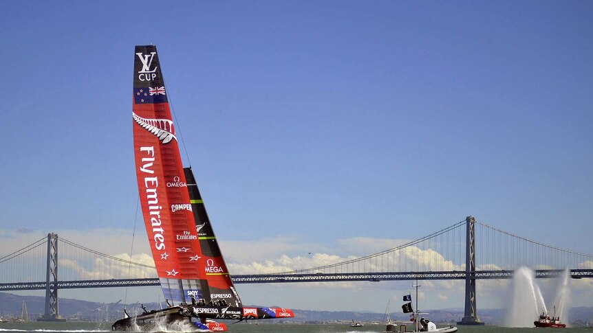 Team New Zealand wins to secure place in America's Cup finals