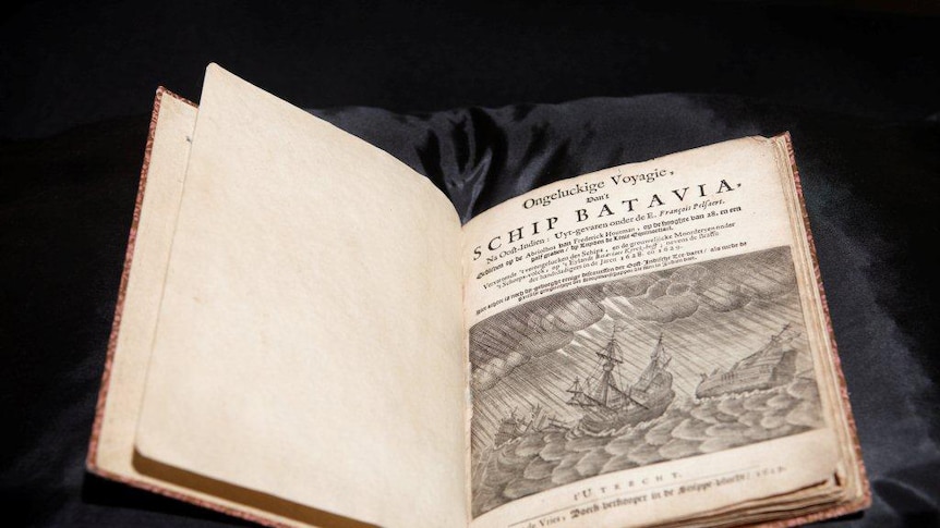 A rare book about the Dutch ship Batavia