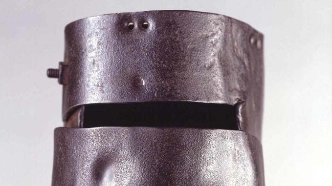 Ned Kelly's helmet