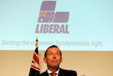 Tony Abbott said a Coalition government's top priority would be returning the budget to surplus.