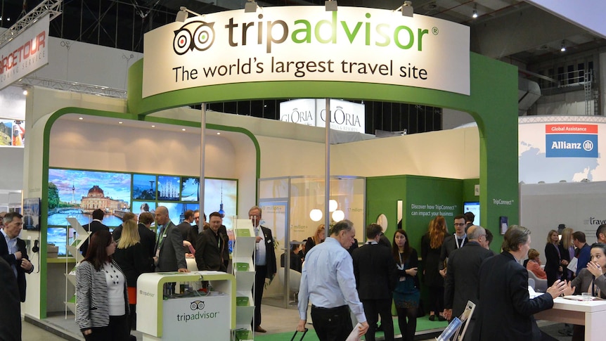 TripAdvisor booth at ITB Berlin