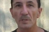 Screengrab from video of kidnapped Australian man Warren Rodwell