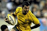Try time ... Kurtley Beale was prominent in crossing the stripe during the Tri-Nations