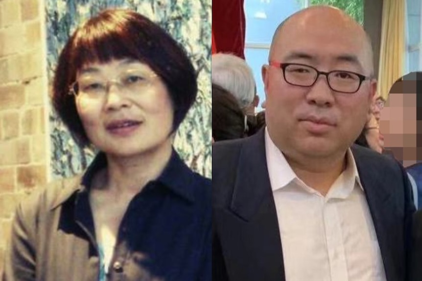中国新闻社澳大利亚分社社长陶社兰和中国国际广播电台悉尼分社社长李大勇。