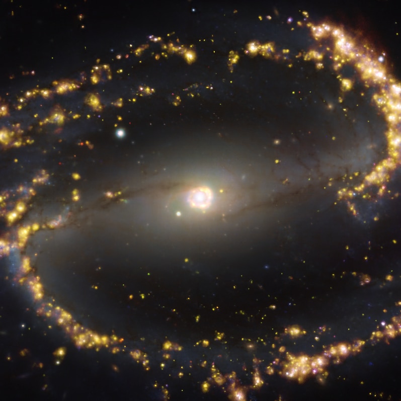 imagen de galaxia de brazo espiral