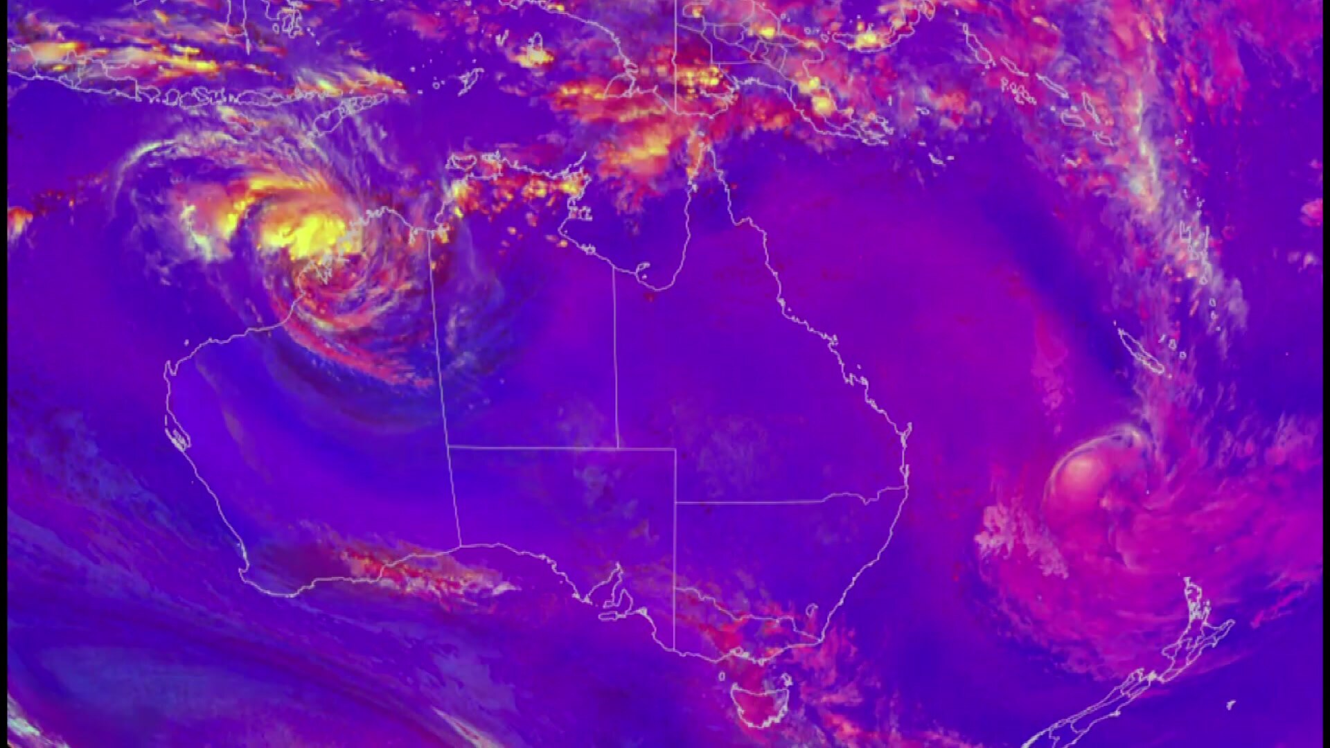 Tropical Cyclone Narelle gathers strength before WA visit. - ABC News