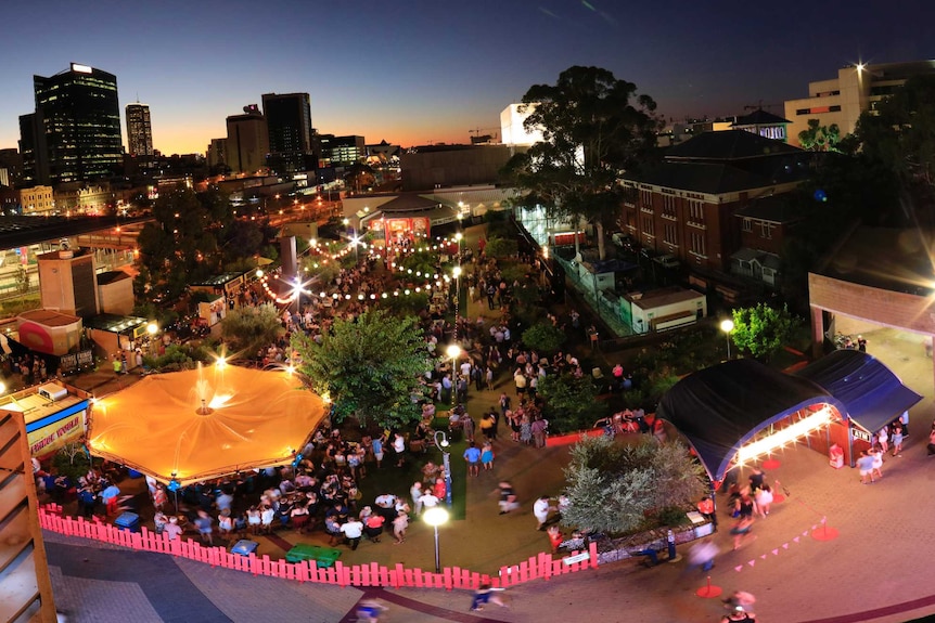 Fringe Central in The Perth Cultural Centre