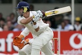 Kevin Pietersen on his way to 71 in Edgbaston Test