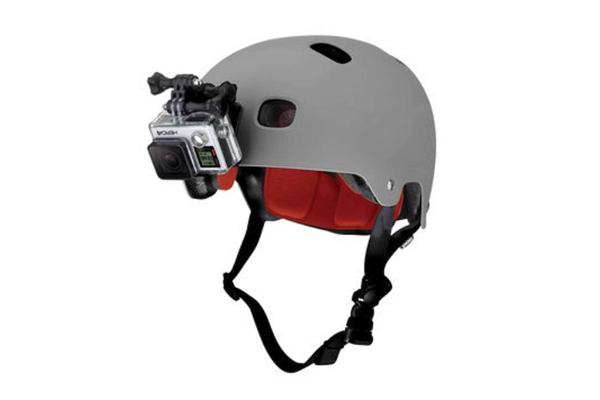 GoPro helmet camera