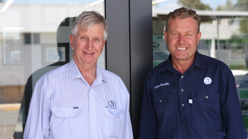 CSD Peter Graham and Dr Warwick Stiller, CSIRO