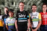 Chris Froome and his cycling opponents in Melbourne