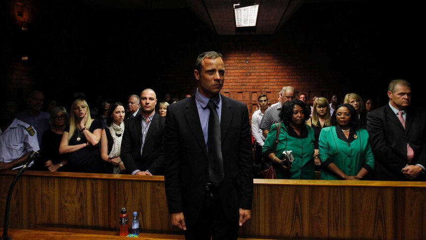 Oscar Pistorius faces court in South Africa over the killing of his girlfriend, Reeva Steenkamp.