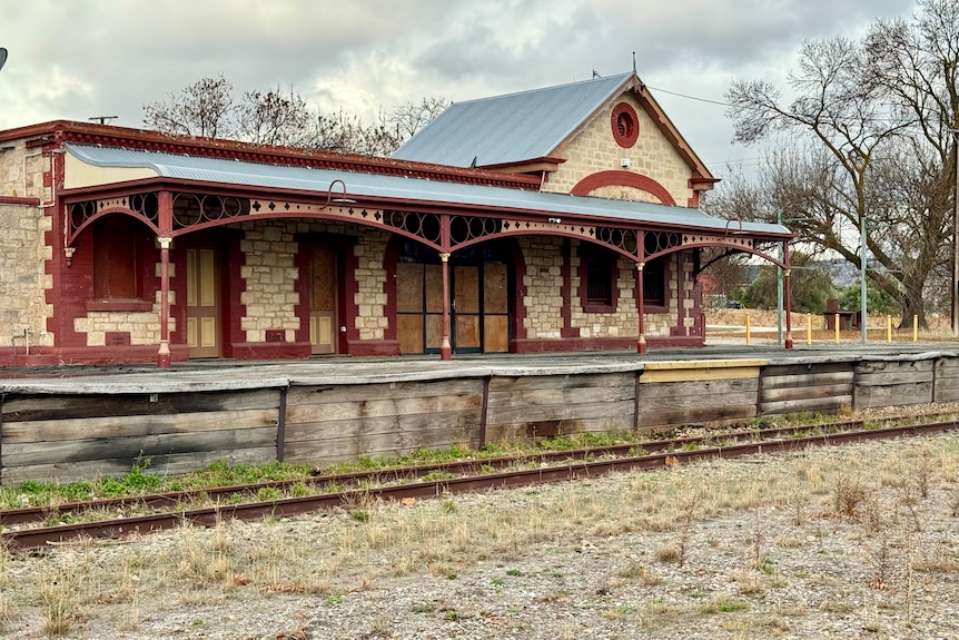 An old train station.