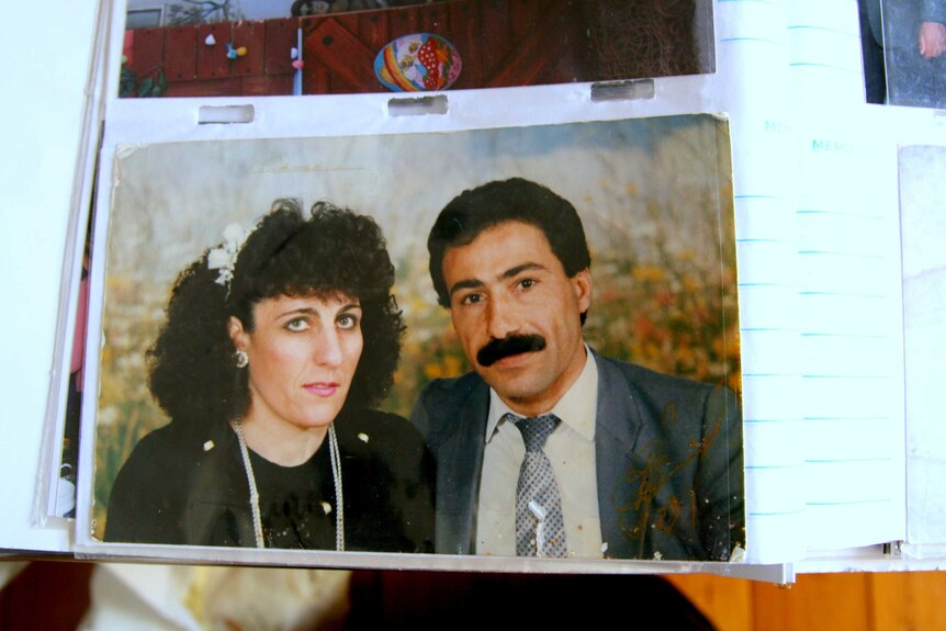 Photo of Aida Kefarkes and Anyoun Abdal when they were younger