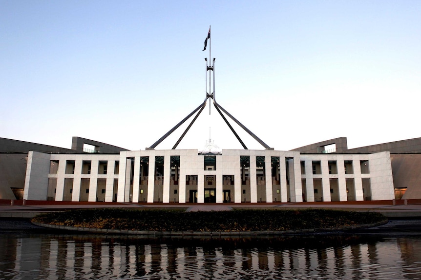 Parliament House, Canberra.