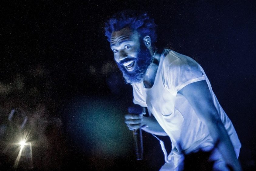 Childish Gambino performing live at the Amphitheatre for Splendour In The Grass, 20 July 2019