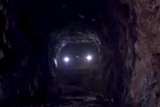 Nazi tunnel for treasure train