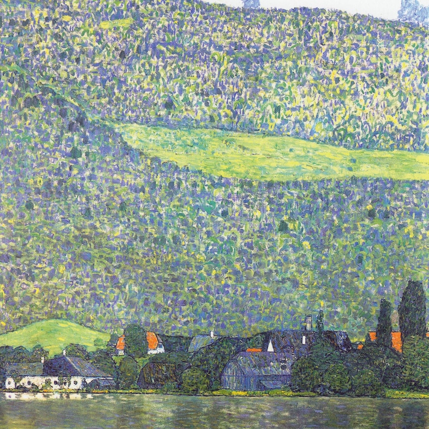 Litzlberg am Attersee by Gustav Klimt.
