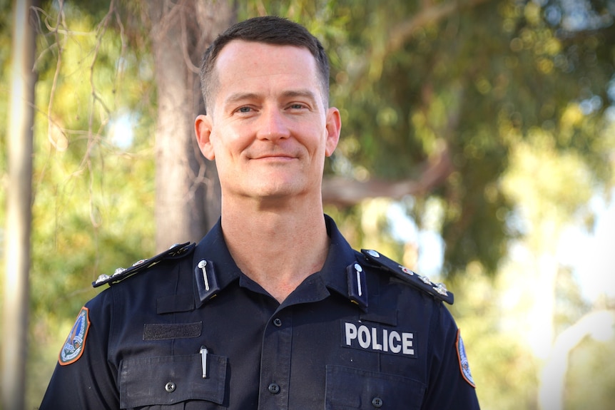 An NT Police officer in uniform