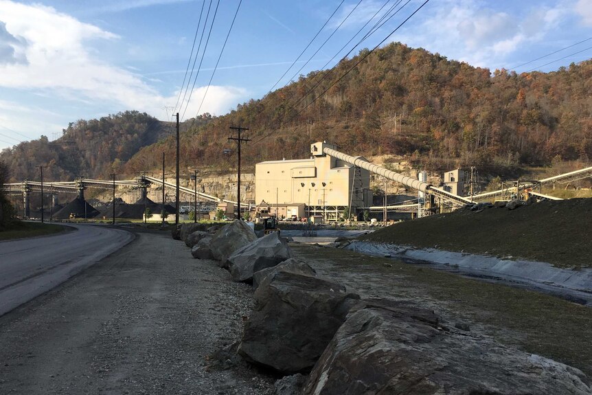 A coal factory in Logan County.