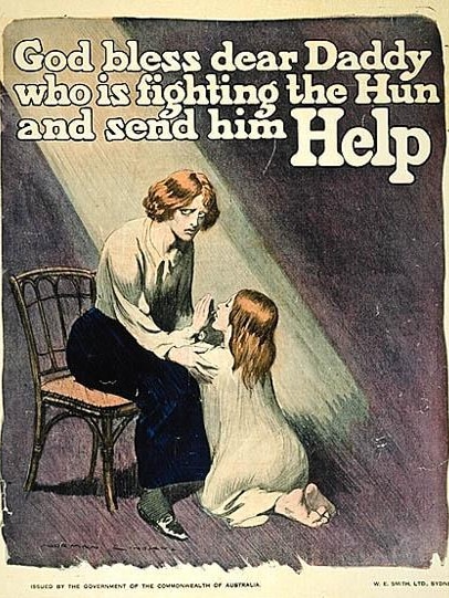 Yes campaign poster from 1916 conscription plebiscite debate