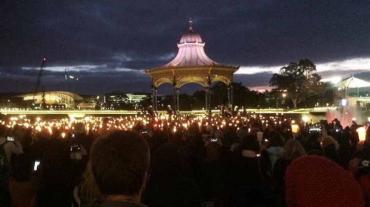 Vigil at Elder Park