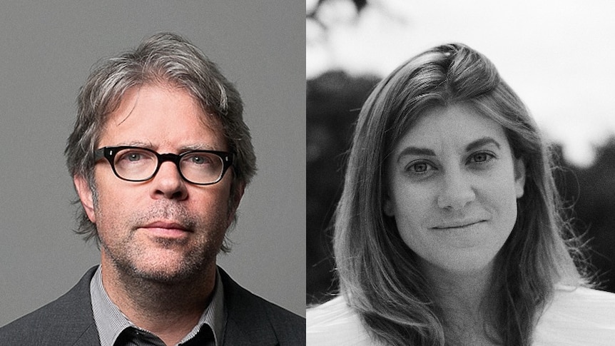 Author headshots: Jonathan Franzen and Jennifer Down