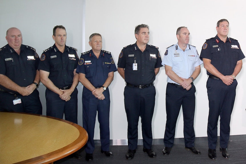 NT's most senior police and emergency service officers