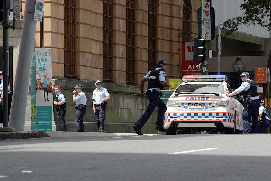 Brisbane police emergency