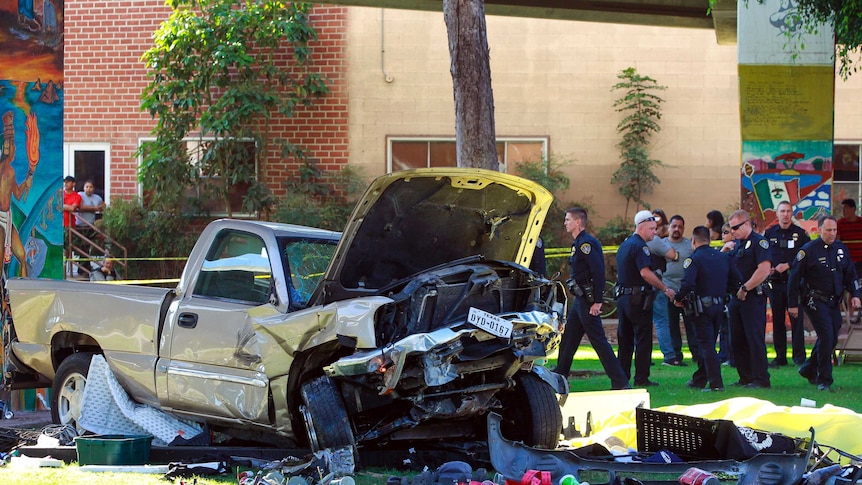 Truck crash San Diego