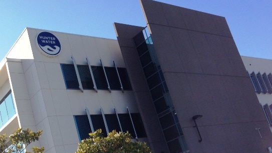 Hunter Water Corporation headquarters in Newcastle.