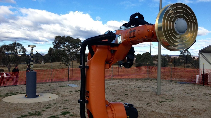 The two robots worth $1 million are the only pair in the Southern Hemisphere.