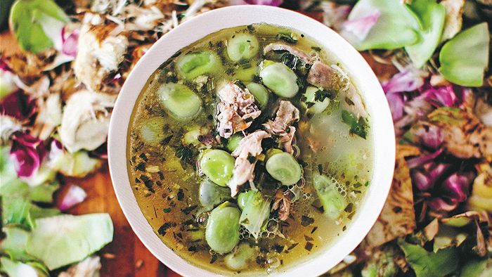 Spring chicken soup - ABC News