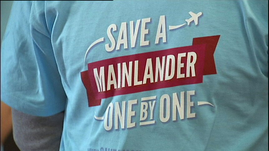 Tourism Tasmania  launches a new marketing campaign with the catchcry 'Save a Mainlander'
